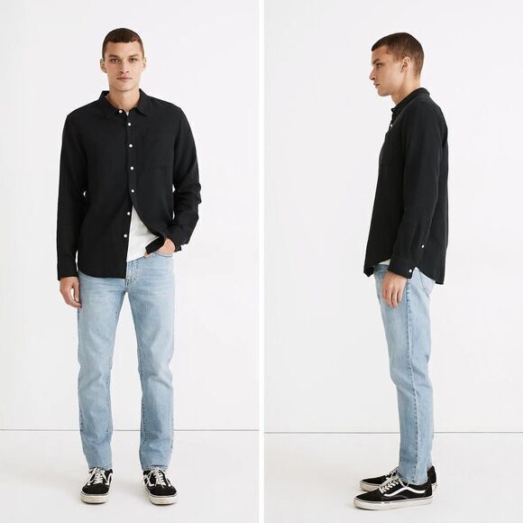 NEW Madewell men's Slim Jeans in Becklow Wash, 40*32 - Picture 2 of 16